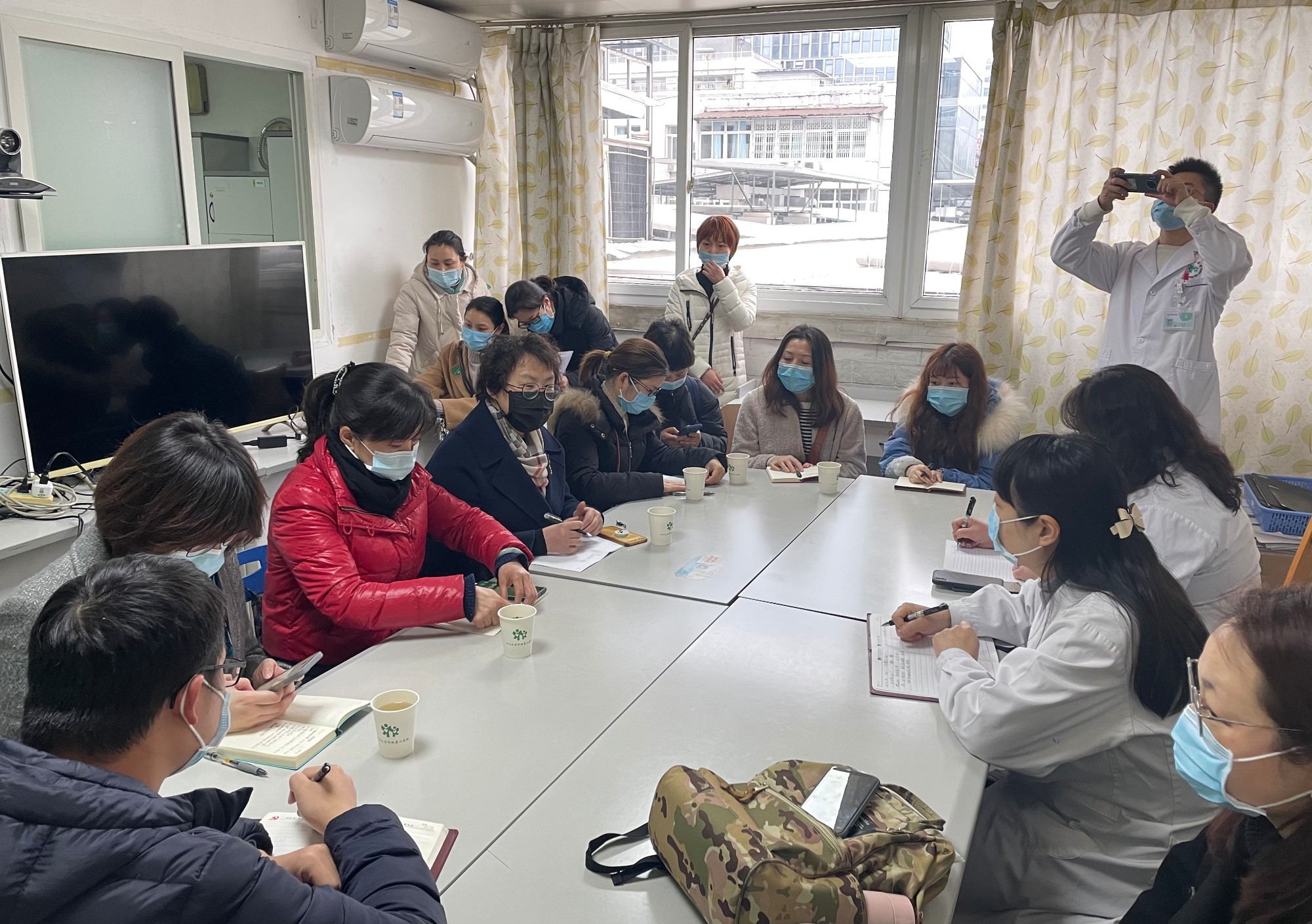 我院接受武侯区2021年第4季度妇幼健康服务质控检查