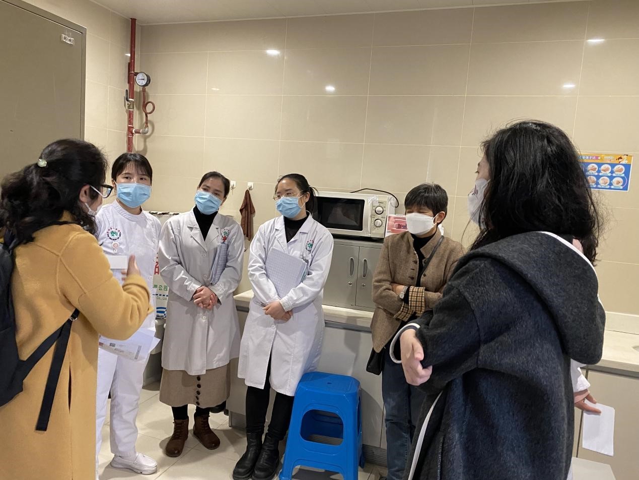 生殖综合病房被服智能收发柜项目前期现场调研