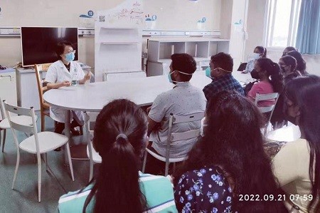 妇产科举行MBBS留学生妇产科临床实习入科宣教及小型欢迎仪式