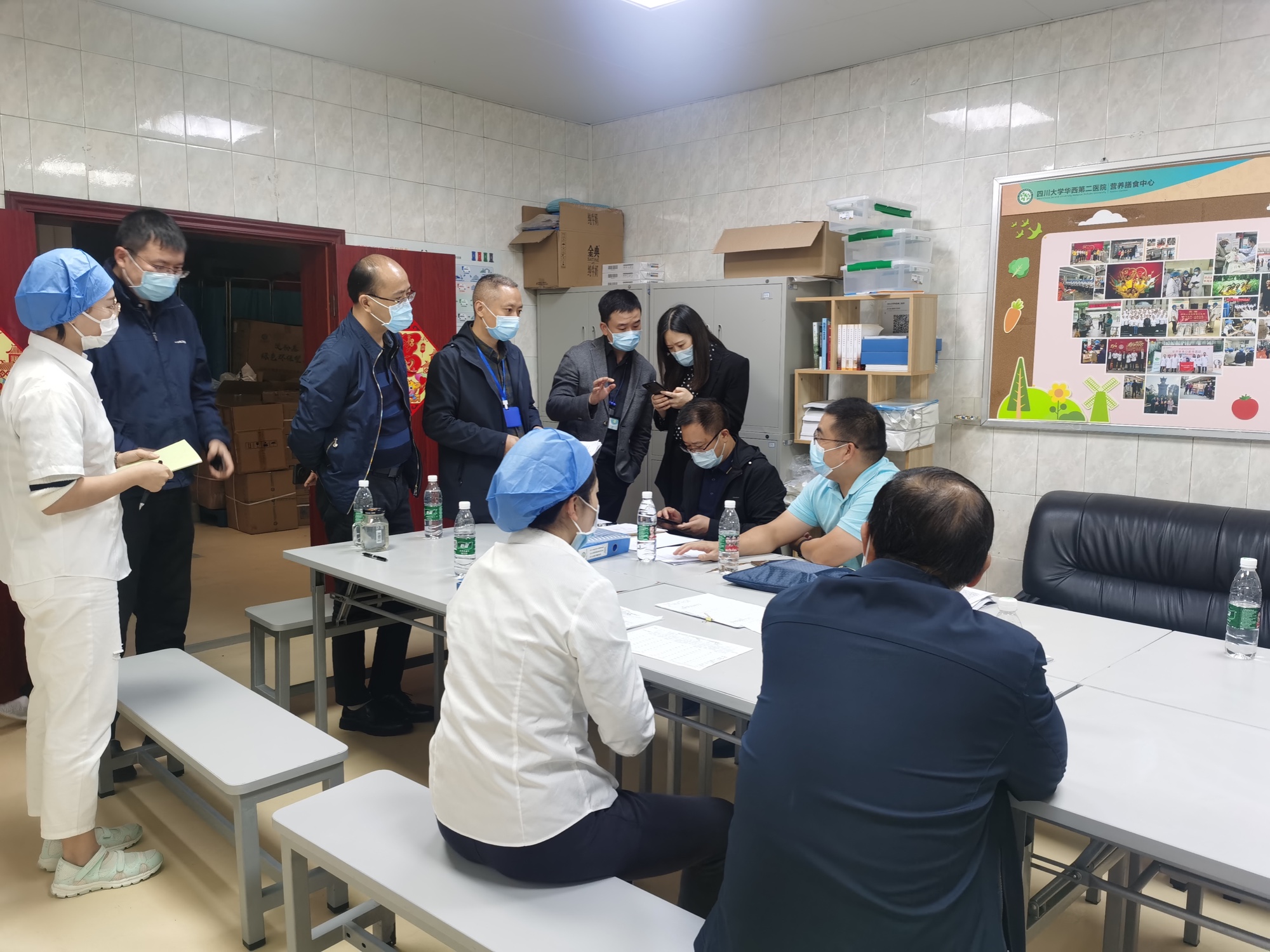 华西院区接受四川省卫生健康委督促组消防安全集中攻坚行动检查