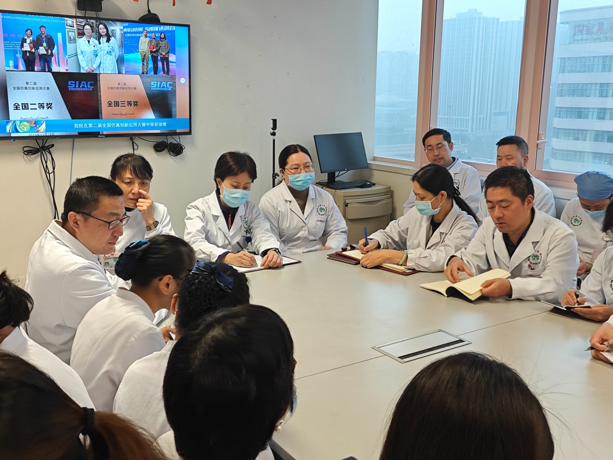 牛晓宇副院长带队前往肿瘤放化疗科开展现场调研
