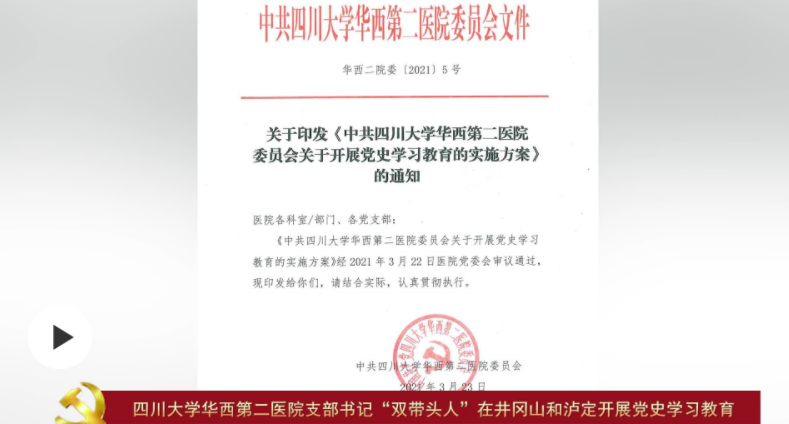 “双带头人”在井冈山和泸定开展党史学习教育