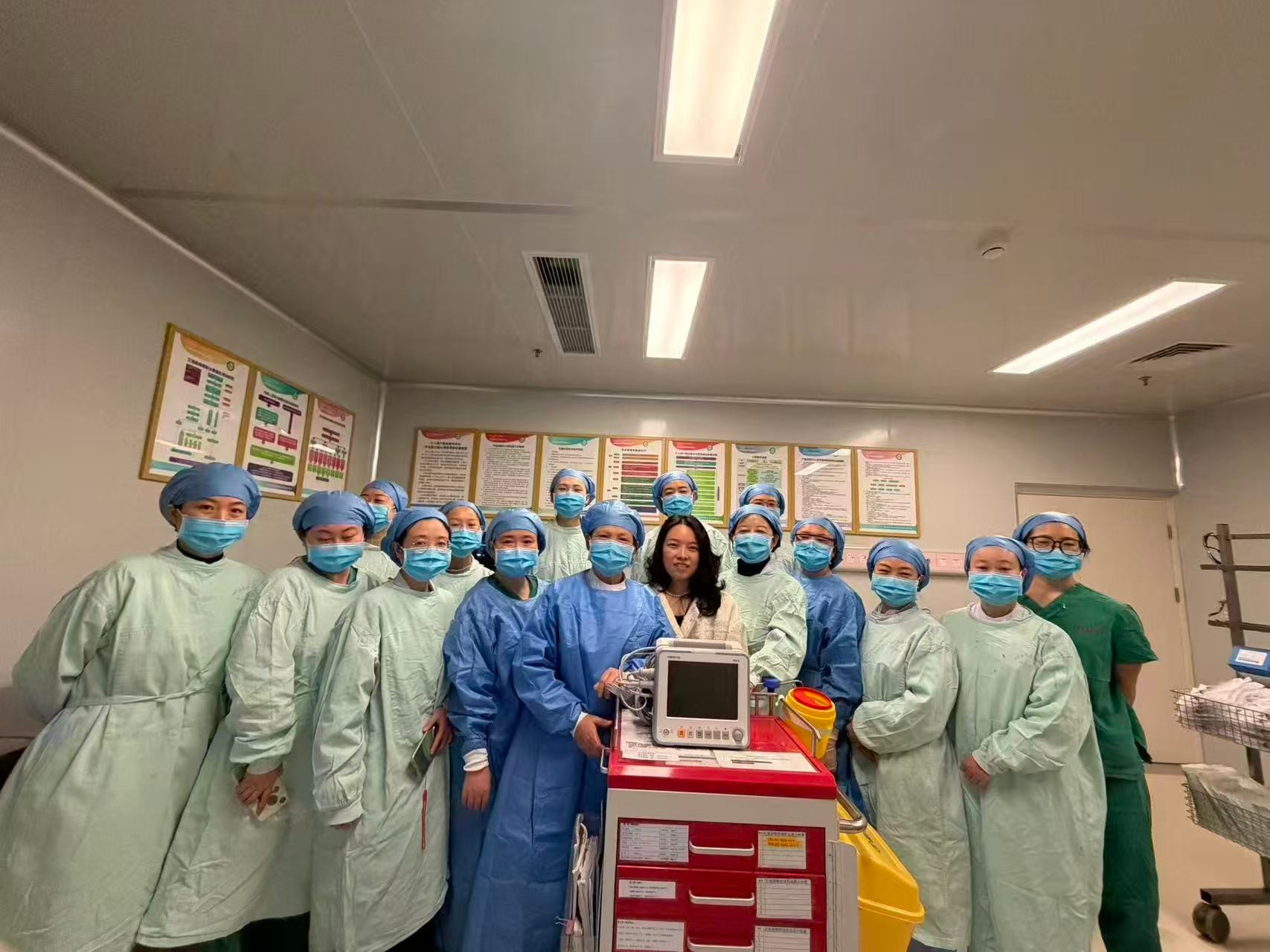 医学遗传科开展过敏性休克应急演练