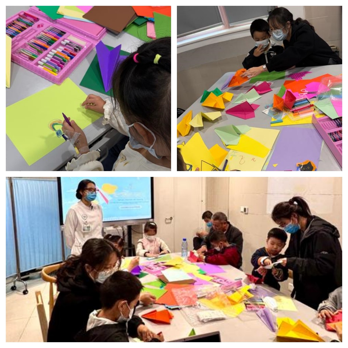 放飞心情，快乐起航——小儿内分泌、耳鼻喉、特需综合病房开展儿童医疗辅导活动